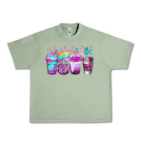 Oil Green unicorn coffee Urban Heavy Tee - Jasminsmagicworld