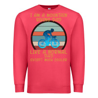 Cardinal I Am A Mountain Biking Dad Premium Sweatshirt - Bettercallsaul