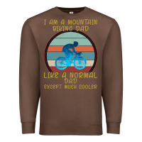 Chestnut I Am A Mountain Biking Dad Premium Sweatshirt - Bettercallsaul