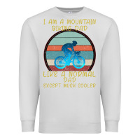 Dove Grey I Am A Mountain Biking Dad Premium Sweatshirt - Bettercallsaul