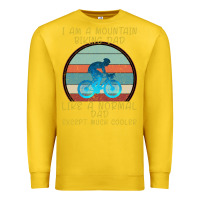 Lemon I Am A Mountain Biking Dad Premium Sweatshirt - Bettercallsaul