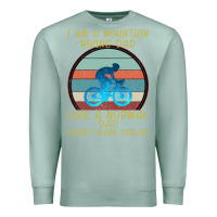 Seafoam I Am A Mountain Biking Dad Premium Sweatshirt - Bettercallsaul