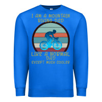 True Royal I Am A Mountain Biking Dad Premium Sweatshirt - Bettercallsaul
