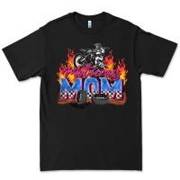 Black motocross mom Premium Tee - Zillion Design Studio