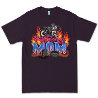 Plum motocross mom Premium Tee - Zillion Design Studio