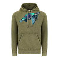Vintage Olive turtle Vintage Hoodie - RanaPortraitStore