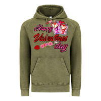 Vintage Olive happy valentines day Vintage Hoodie - AdoDesignShop