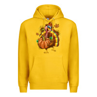 Lemon Thanksgiving Turkey Premium Hoodie - texasbilliewilder