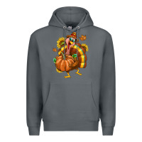 Rock Thanksgiving Turkey Premium Hoodie - texasbilliewilder
