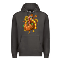 Smoke Thanksgiving Turkey Premium Hoodie - texasbilliewilder
