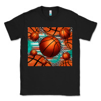 Black basketball leopard serape tumbler Classic Tee - Jasminsmagicworld