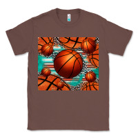 Chestnut basketball leopard serape tumbler Classic Tee - Jasminsmagicworld