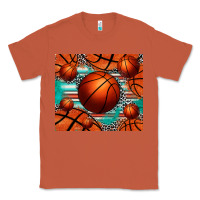 Copper basketball leopard serape tumbler Classic Tee - Jasminsmagicworld