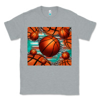 Heather Grey basketball leopard serape tumbler Classic Tee - Jasminsmagicworld