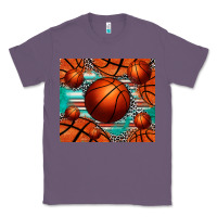Lavender basketball leopard serape tumbler Classic Tee - Jasminsmagicworld