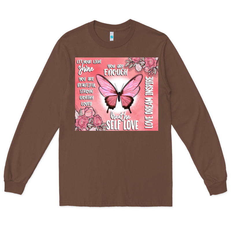 Self Love Long Sleeve Tee by MaliasSmallBusiness | Teevron