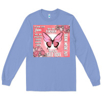 Colony Blue self love Long Sleeve Tee - MaliasSmallBusiness