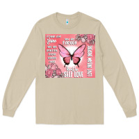 Mushroom self love Long Sleeve Tee - MaliasSmallBusiness