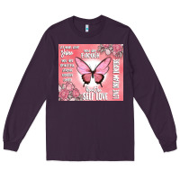 Plum self love Long Sleeve Tee - MaliasSmallBusiness