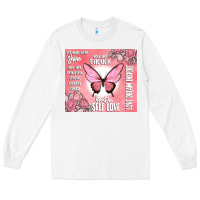 White self love Long Sleeve Tee - MaliasSmallBusiness