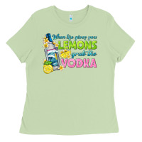 Matcha when life gives you lemons Ladies Tee - texasbilliewilder