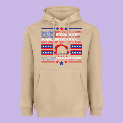 Bernie Against The Machine Heavyweight Hoodie Designed By Bettercallsaul
