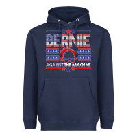 Navy Bernie Against The Machine Heavyweight Hoodie - Bettercallsaul