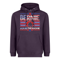 Plum Bernie Against The Machine Heavyweight Hoodie - Bettercallsaul