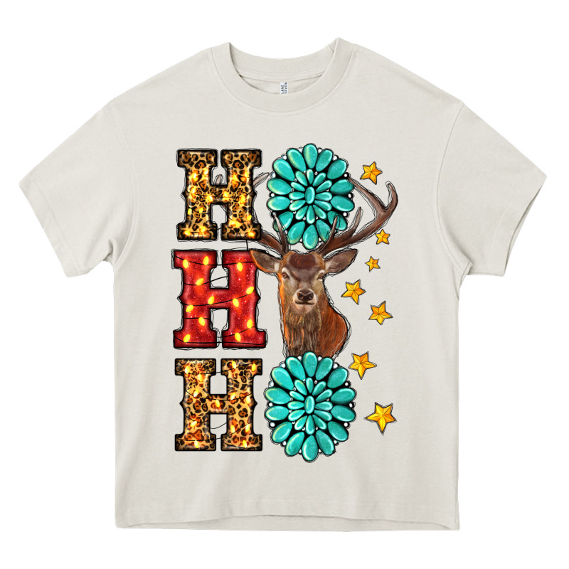Christmas Ho Ho Ho Heavy Core Tee by RanaPortraitStore | Teevron