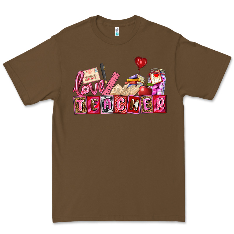 Valentines Day Teacher Premium Tee by AdoDesignShop | Teevron