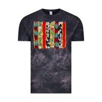 Cloud Black christmas brushstroke Vintage Tee - AdoDesignShop