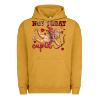 Pigment Peanut Butter not today cupid Urban Hoodie - OliviaCreatesArt