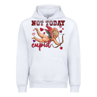 White not today cupid Urban Hoodie - OliviaCreatesArt