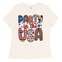 Bone party in the usa Ladies Tee - Zillion Design Studio