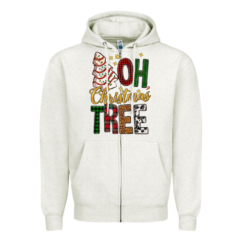 Oh Christmas Tree Bbs Zipper Hoodie by BundleAndBundleShop | Teevron