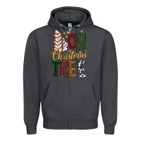 Smoke oh christmas tree bbs Zipper Hoodie - BundleAndBundleShop