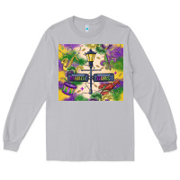 Moon Dust mardi gras street lights Long Sleeve Tee - MaliasSmallBusiness