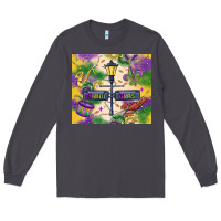 Smoke mardi gras street lights Long Sleeve Tee - MaliasSmallBusiness