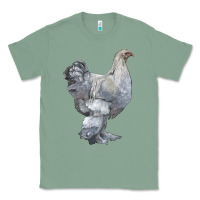 Sage Brahma Chicken Classic Tee - LillyAllenDesigns
