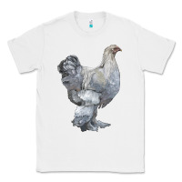 White Brahma Chicken Classic Tee - LillyAllenDesigns