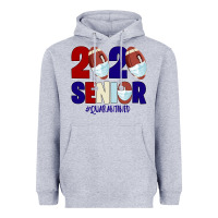 Quarantined Senior 2020 American Football Heavyweight Hoodie | Teevron