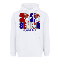 White Quarantined Senior 2020 American Football Heavyweight Hoodie - Bettercallsaul