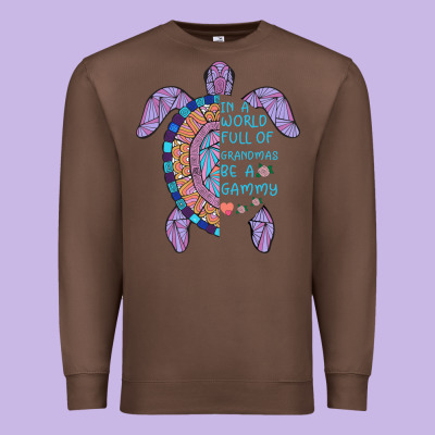 In A World Full Of Grandmas Be A Gammy Premium Sweatshirt Designed By Bettercallsaul