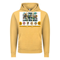 Vintage Mustard This mama  loves her herd goats Vintage Hoodie - Jasminsmagicworld