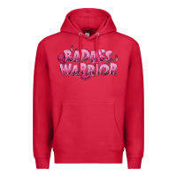 Cardinal Badass warrior Breast Cancer Premium Hoodie - NancyCooperArtShop