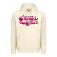 Sandshell Badass warrior Breast Cancer Premium Hoodie - NancyCooperArtShop