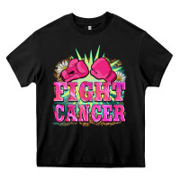 Black fight cancer Heavy Core Tee - BarkalooDesign