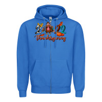 True Royal 2022 thanksgiving bbs Zipper Hoodie - BundleAndBundleShop