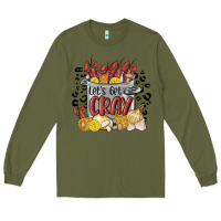 Army Green let's get cray crawfish boil Long Sleeve Tee - MaliasSmallBusiness