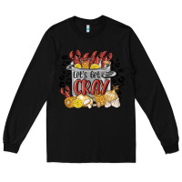 Black let's get cray crawfish boil Long Sleeve Tee - MaliasSmallBusiness
